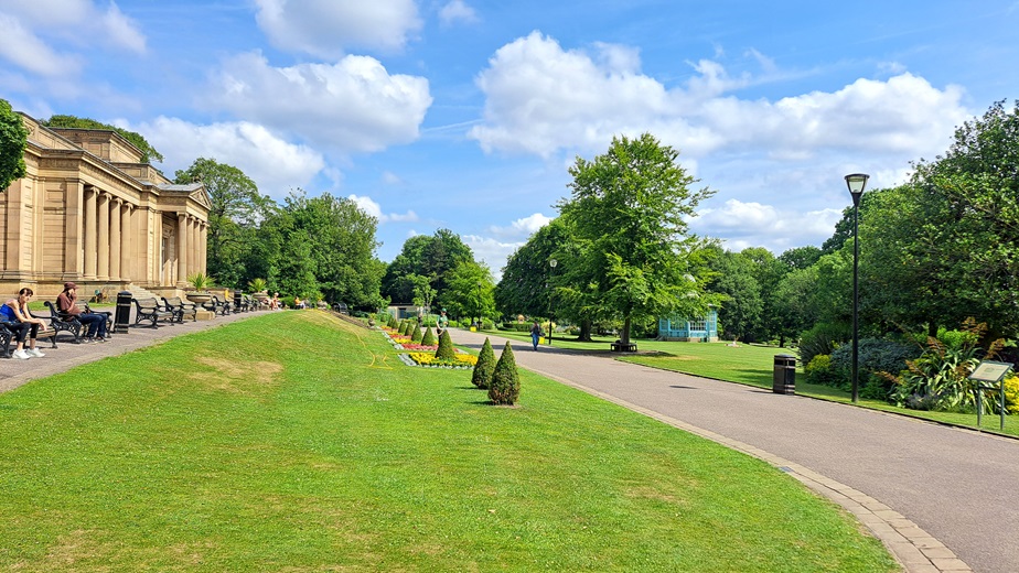 Weston park outdoor community space