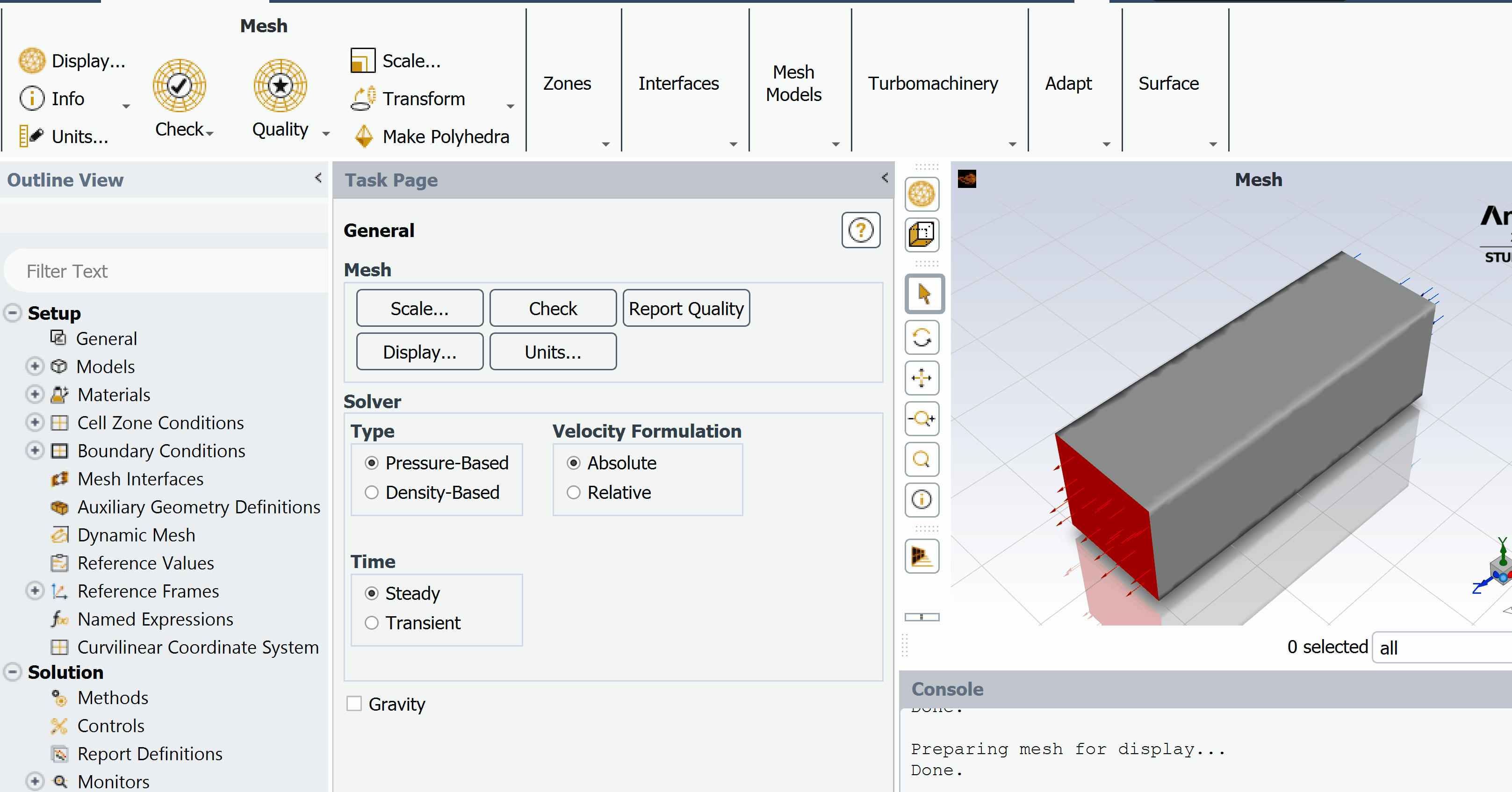 Changing material properties in Fluent